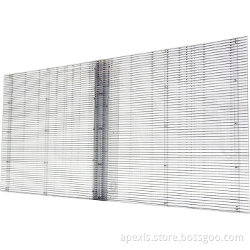 Innovation indoor and outdoor type transparent led display